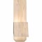 Ekena Millwork Eugene Smooth Timber Gable Bracket, Douglas Fir, 60"W x 15"H x 5 1/2"D x 5 1/2"F, 6/12 Pitch GBW060X15X0606EUG00SDF - alternate 2